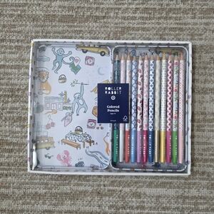 Roller Rabbit x Target Colored Pencils With Tin Box